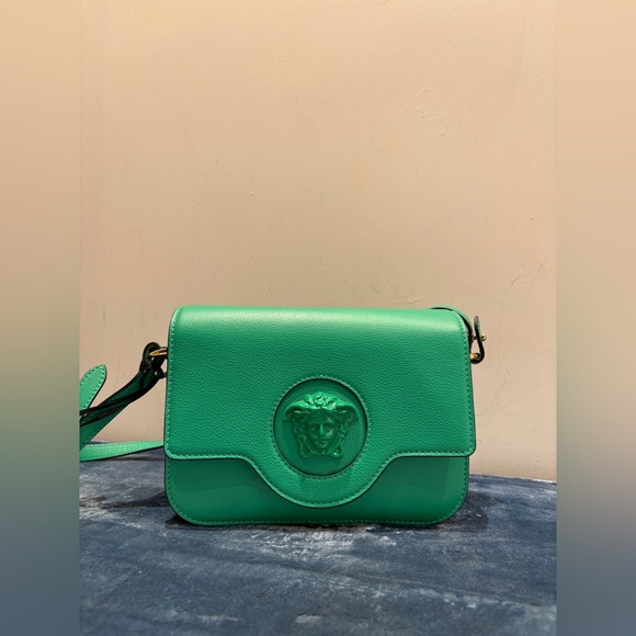 Versace Calfskin Medusa Palazzo Crossbody Bag NWT - Picture 2 of 8